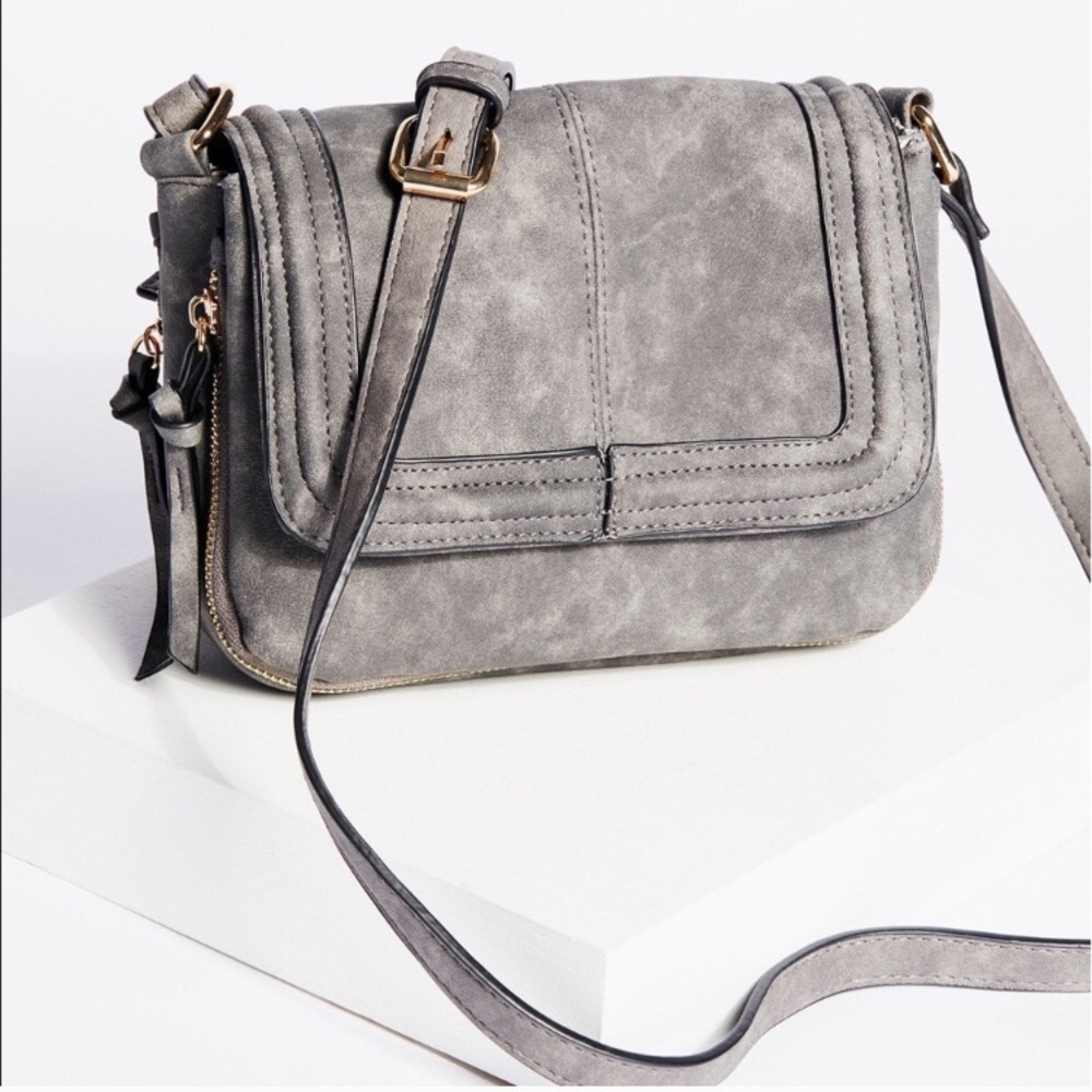 Free People line violet ray is the Mila bag